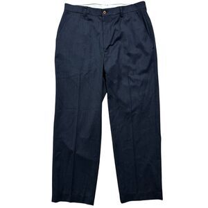 Orvis Dress Pants Men’s Sz 34x29 Charcoal Gray Wool Blend Canada Classic NEW